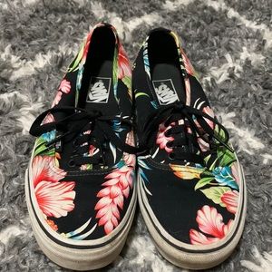 Men's floral vans!